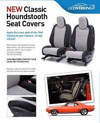 Coverking Houndstooth Custom Seat Cover