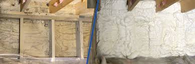spray foam walls or ceiling