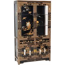 oriental furniture black lacquer china