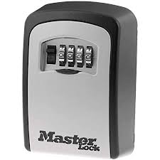 Rake the pins until they are all in the open position. Master Lock 5400ec Lock Box 5 Key Capacity Black Amazon Com