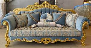 Casa Padrino Luxury Baroque Sofa Light