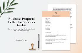 business proposal letter for services