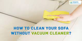how to clean your sofa without vacuum