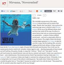 Spencer elden, the man who was photographed as a baby on the album cover for nirvana's nevermind, is suing the band alleging sexual . The 500 Greatest Albums No 17 Nevermind Nirvana Thecuriousastronomer