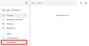 how to create an email group in gmail