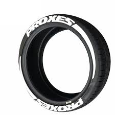 Pro Xes Tyre Letters White Sold As