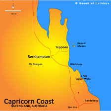 Tropic of capricorn australia map. Capricorn Coast Accommodation Holidays In Queensland Beautiful Australian Holidays