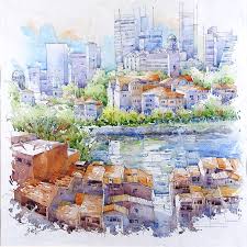 jack tia kee woon singapore watercolour art