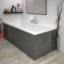 acrylic mdf bath panel grey