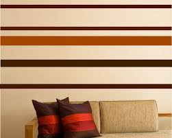 Stripe Wall Pattern Decal Modern Vinyl