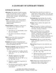 Literary Devices Lesson Plans Worksheets Lesson Planet