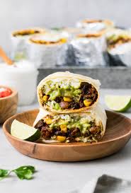 vegan burrito quick easy recipe