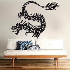 Ti Lung Dragon Wall Decal From Trendy