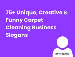 funny carpet cleaning business slogans