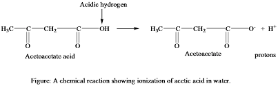 Ionization Of Acetic Acid In Water