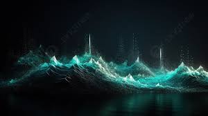 waves background hd animation