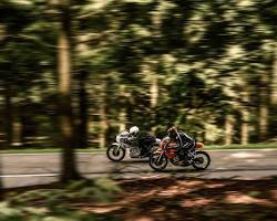Motorcycle riding in the Belgian Ardennes