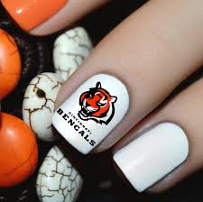 cincinatti bengals football nail