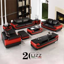 Furniture Lounge Pure Leather Sofa
