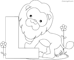 Letter l coloring pages free coloring pages. Letter L Is For Lion Coloring Page Coloringall