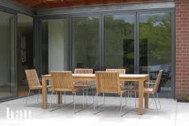 tripoli contemporary teak garden chairs