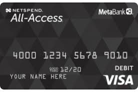 Protect yourself and your finances by understanding the details. Netspend All Access Account By Metabank Reviews August 2021 Supermoney