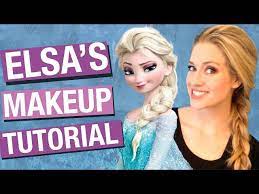 elsa s purple makeup tutorial frozen