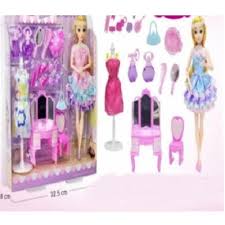 toy baby doll with makeup set