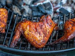 how to grill wings with charcoal
