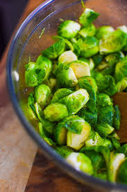 crispy maple roasted brussels sprouts