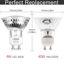 Us 17 59 12 Off Gu10 Led Light Bulb Track Lighting 40w Equivalent Daylight White 6000k 4w Led Spotlight 420lm Led Lamp For Pedant Fixtures 6pack In