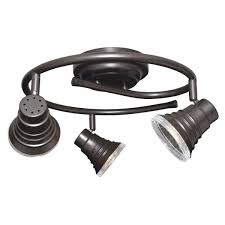 Aspects 2 Ft Oil Rubbed Bronze Integrated Led Fixed Track Lighting Kit Macfg3300l30rb The Home Depot