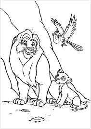 112 the lion king printable coloring pages for kids. Lion King Coloring Page With Mufasa Simba And Zazu The Pages For Children Alex Guard Pandora Drive 2 Beyonce Nathan Lane Hakuna Matata 2018 Theatre Oguchionyewu