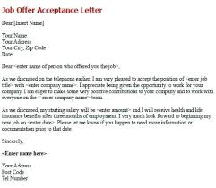 Sample Employment Offer Letter 8 Documents In Word Intended For Of