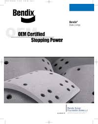 Oem Certified Stopping Power Bendix Spicer Foundation Brake