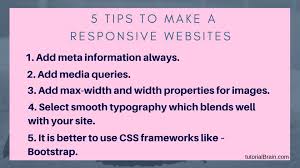 html responsive web design tutorial