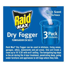 raid fumigating foggers 3 pack 61528