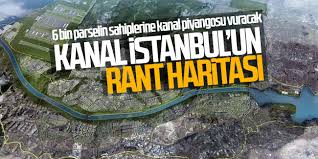 Kanal i̇stanbul projesi güzergahındaki arazilerin yüzde 71'i şahıs ve özel şirketlere ait. Kanal Istanbul Un Rant Haritasi 6 Bin Parselin Sahiplerine Kanal Piyangosu Vuracak Karadeniz Gazetesi