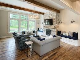 modern farmhouse finishes and furniture