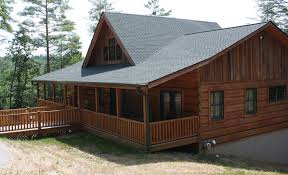 One Story Plans Wood House Log Homes Llc