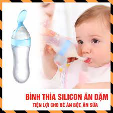 Bình thìa silicon ăn dặm uống sữa an toàn cho bé yêu cam kết hàng đúng mô  tả chất lượng đảm bảo an toàn đến sức khỏe người sử dụng