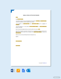 email cover letter 26 exles