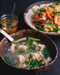 Thai Glass Noodle En Soup Gaeng