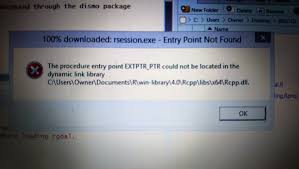 raster load library failure entry