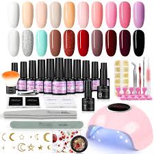 coscelia 20 pcs gel nail polish kit