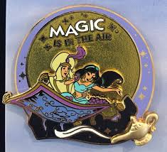 disney pin jasmine aladdin magic carpet