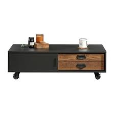 See more ideas about cafe tables, furniture, table. Sauder Boulevard Cafe Coffee Table Black With Vintage Oak Accents Target