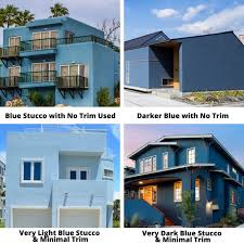 Blue Stucco House Ideas You Ll Love