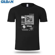 Plutonium T Shirt Summer Funny T Shirt Men Fashion Cotton