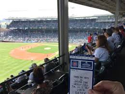 wrigley field section 405l home of